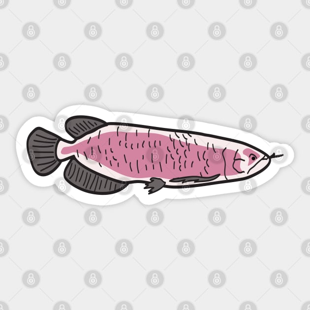 FISH AROWANA Sticker by ricky_ikhtifar